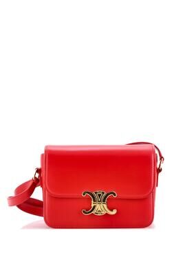 Celine Triomphe Shoulder Bag Smooth #237396C25B